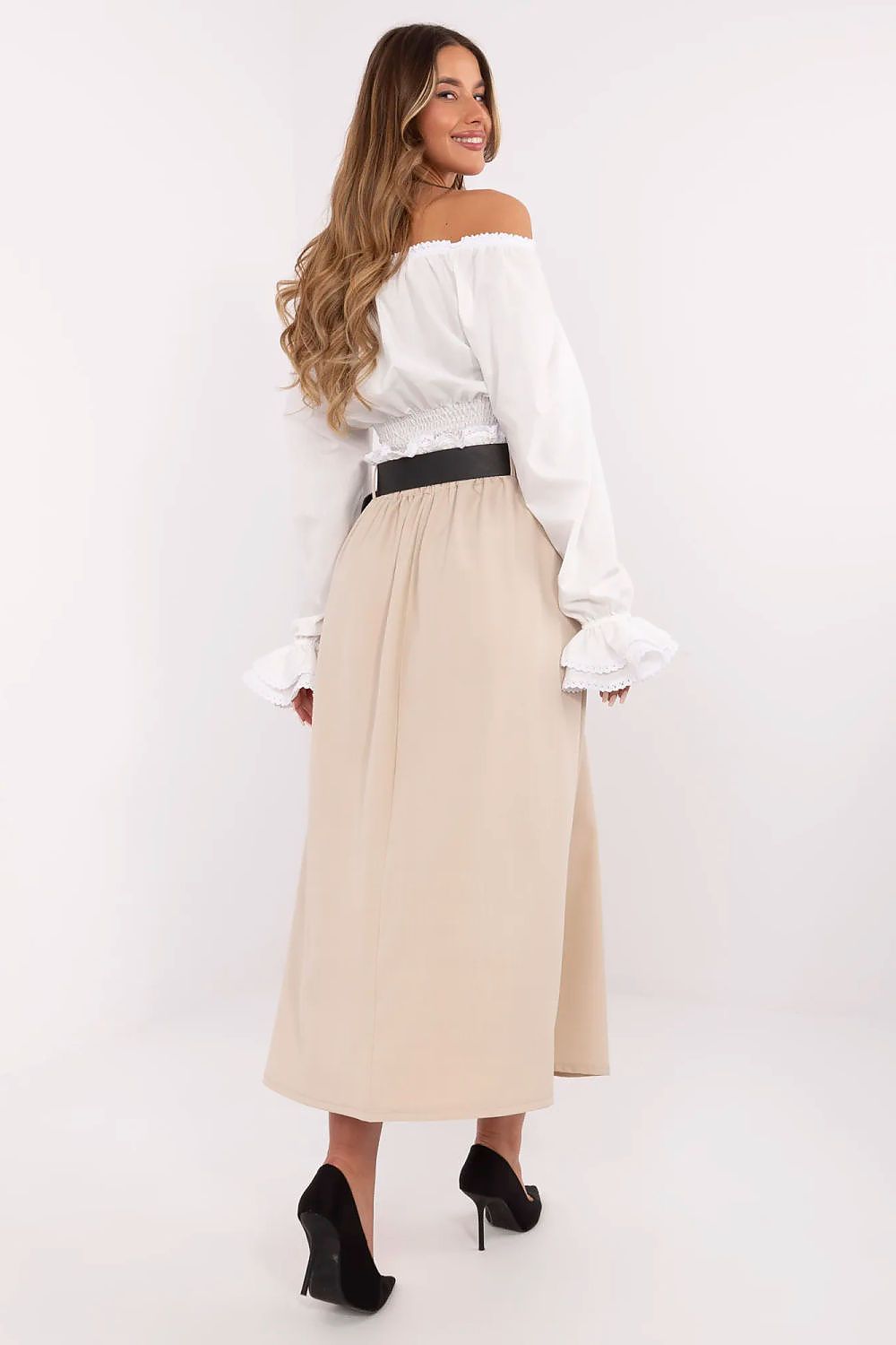Long skirt model 209408 Italy Moda