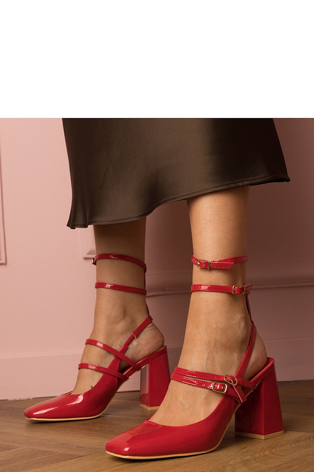 Block heel pumps model 213750 PRIMO