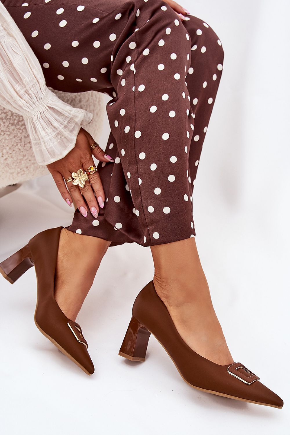 Block heel pumps model 216023 Step in style