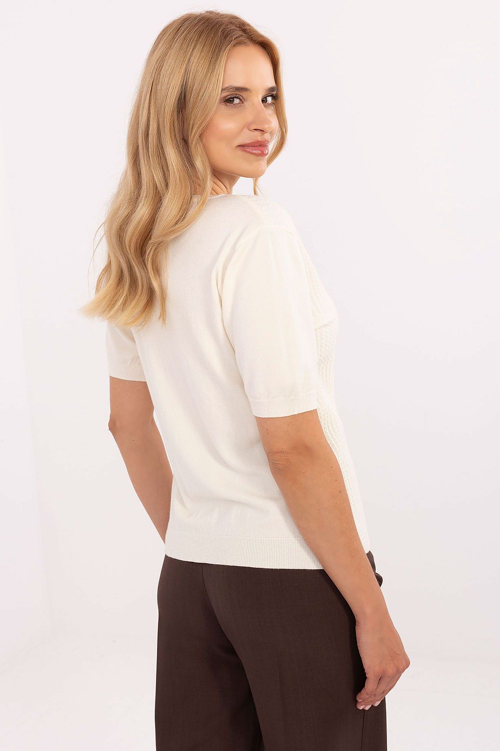 Short sleeve sweater model 216772 Factory Price