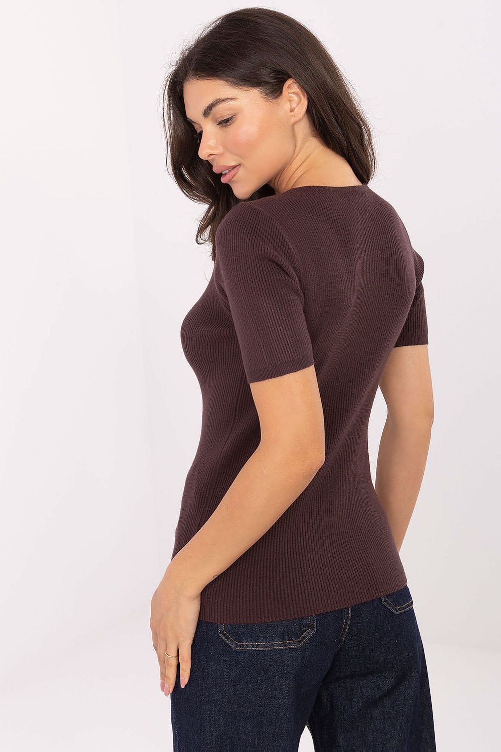 Short sleeve sweater model 217607 Factory Price