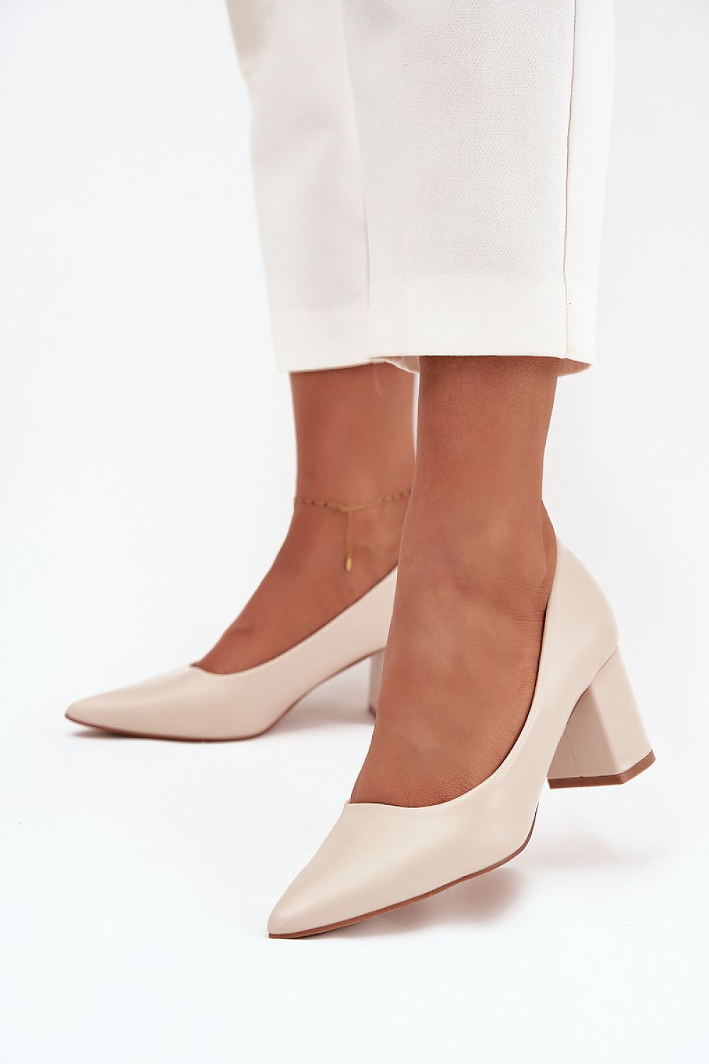 Block heel pumps model 218681 Step in style