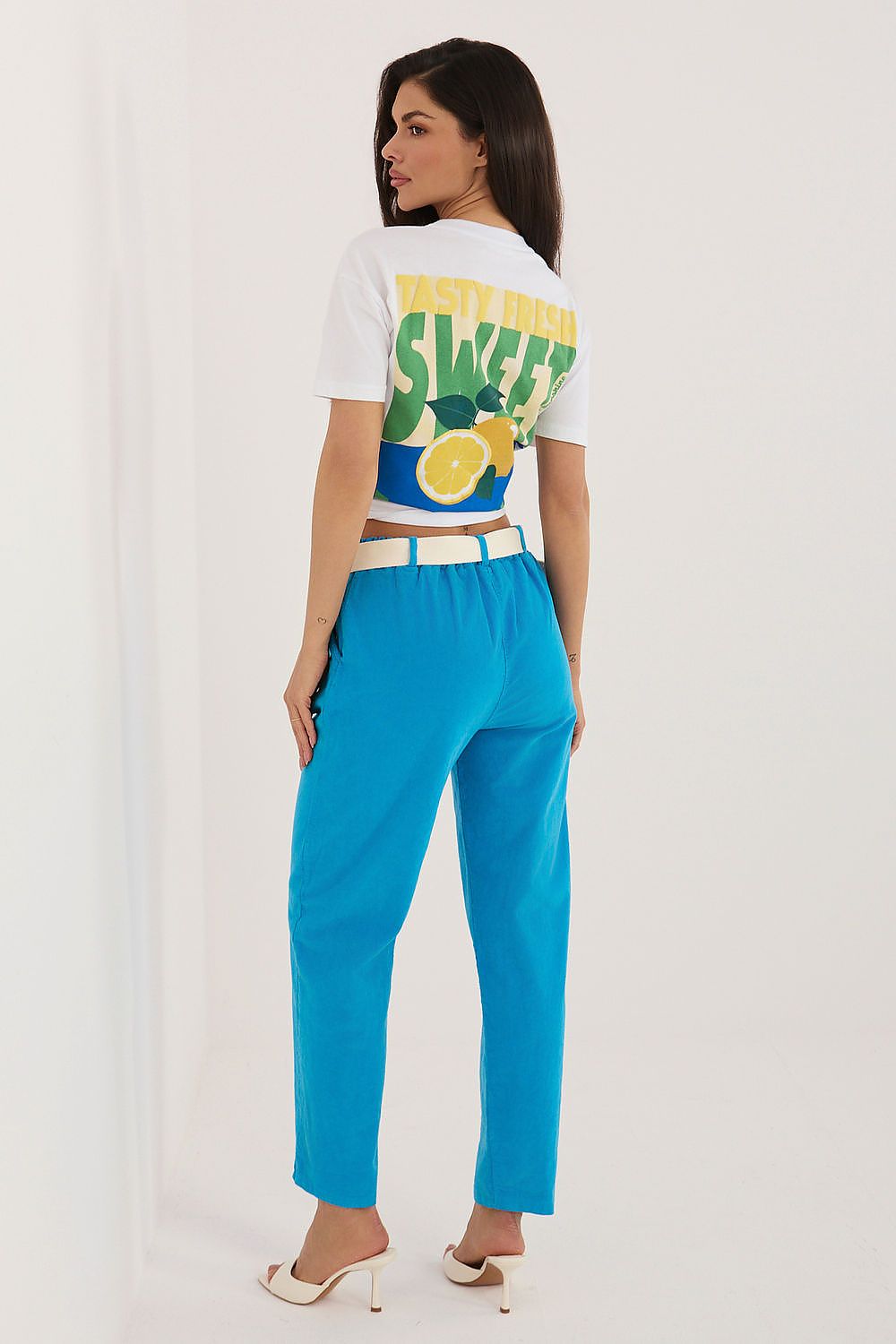corduroy trousers model 226460 Italy Moda