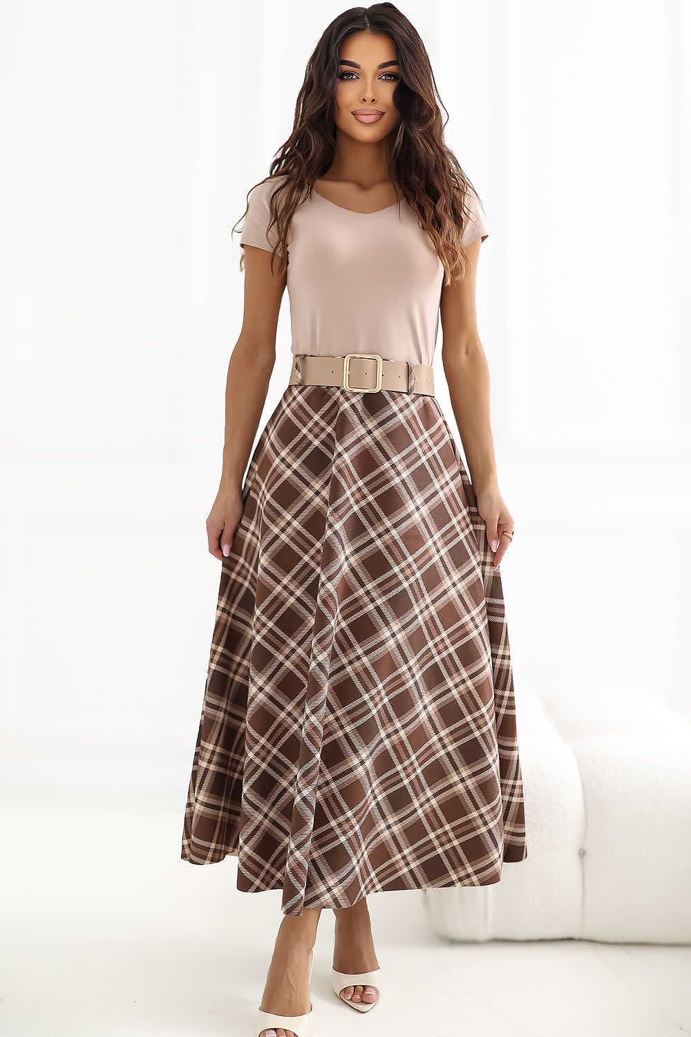 Long skirt model 226474 Italy Moda