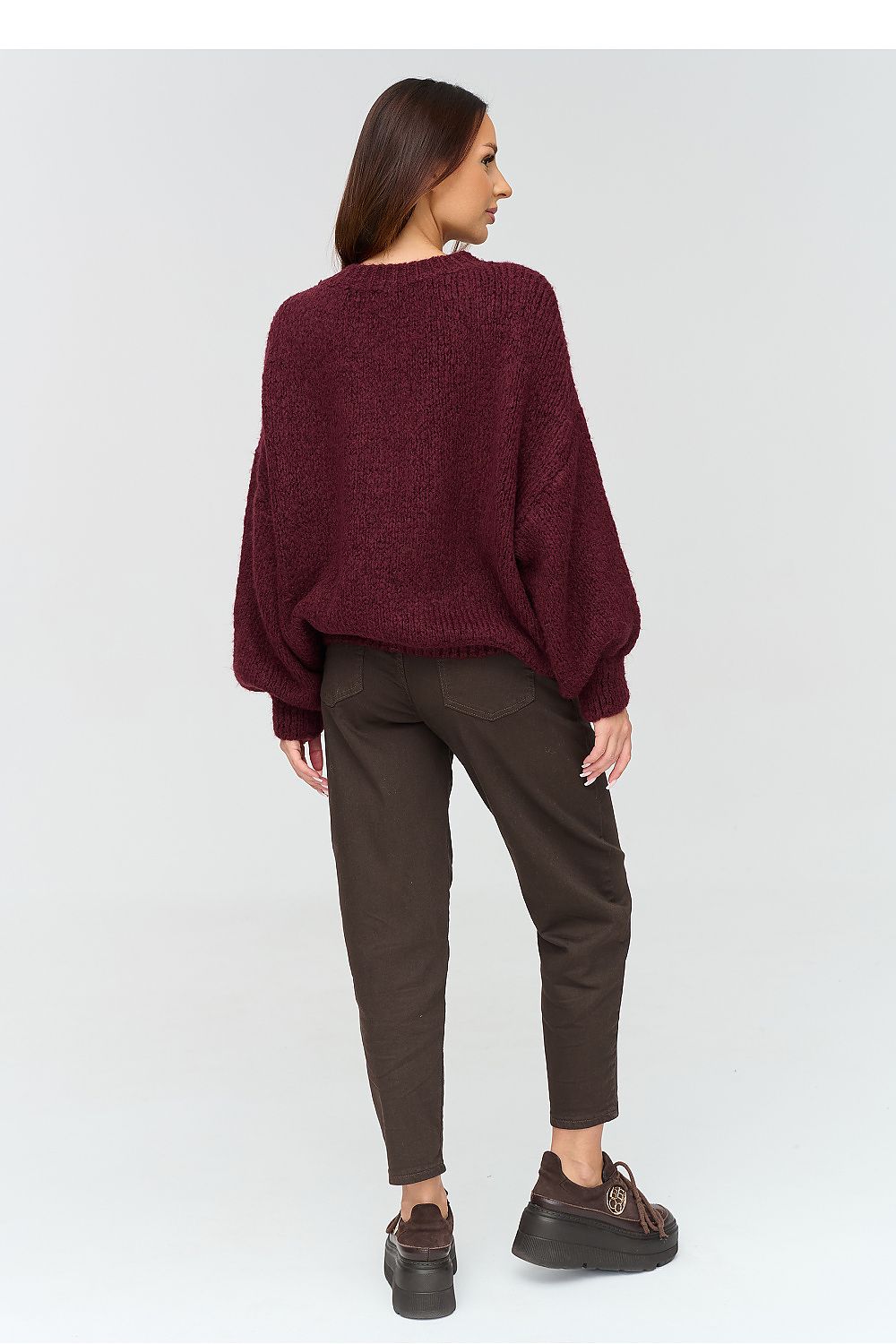 Jumper model 231991 Makadamia