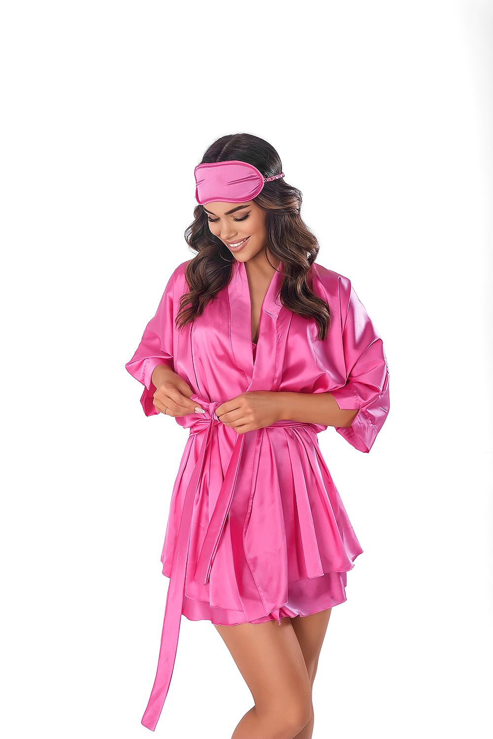 Bathrobe model 181225 Anais
