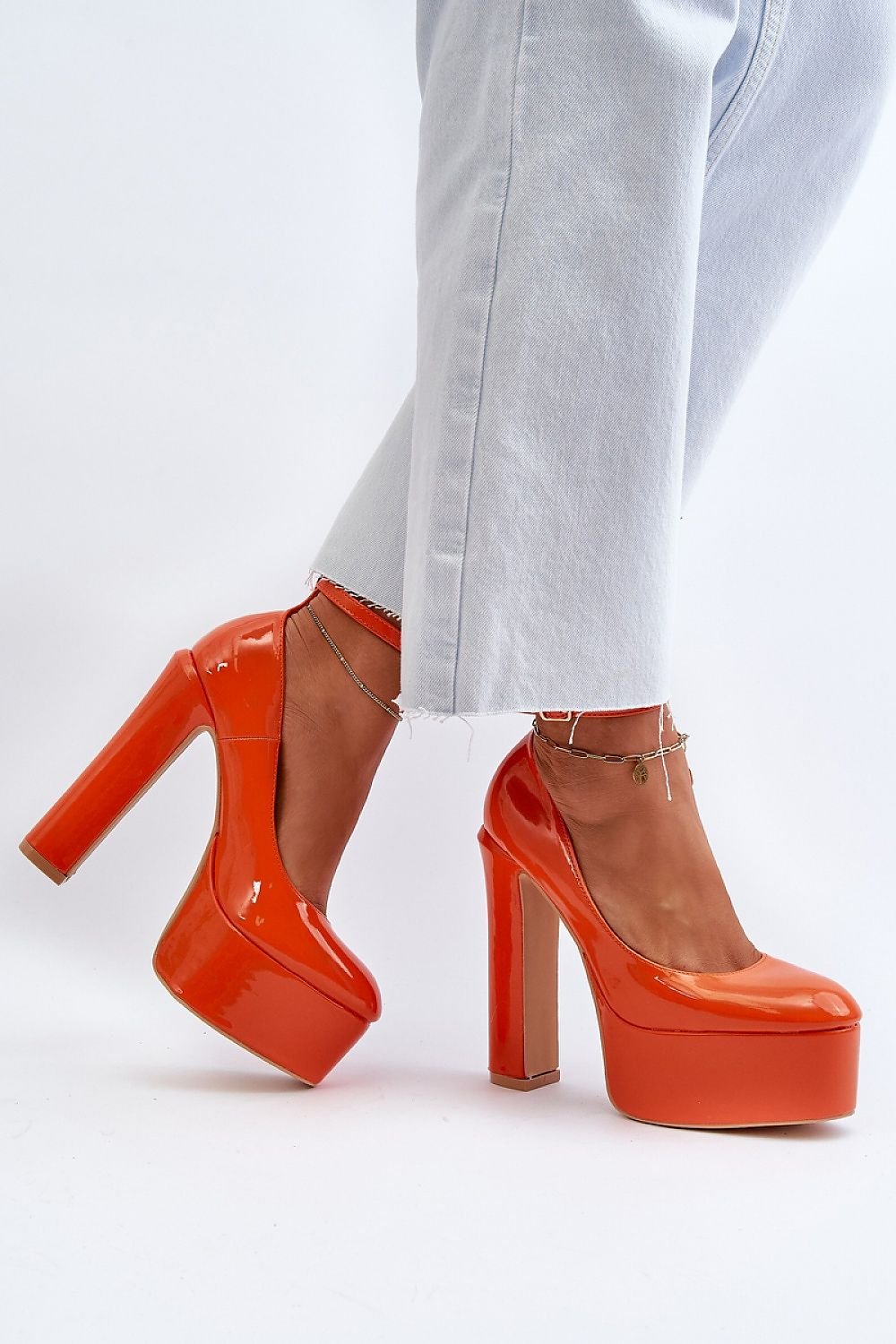 Platform pumps Step in style