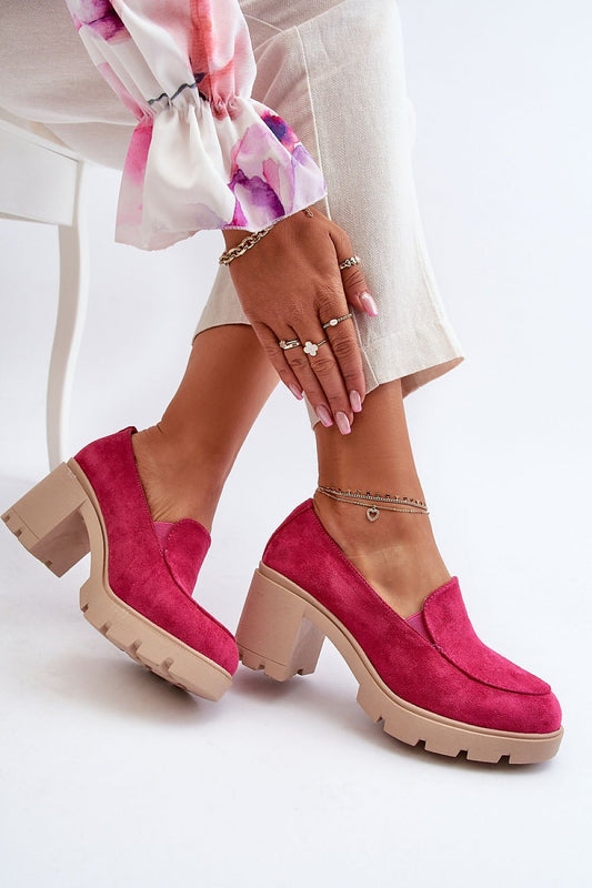 Heeled low shoes Step in style