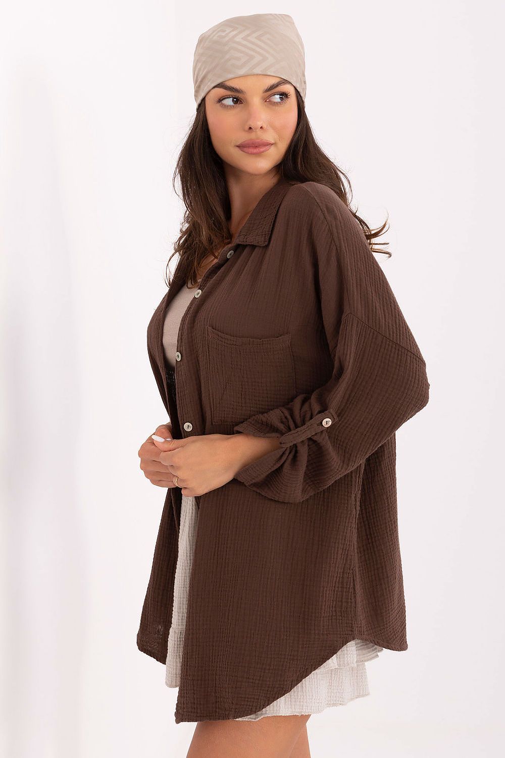  Long sleeve shirt model 215499 Italy Moda 