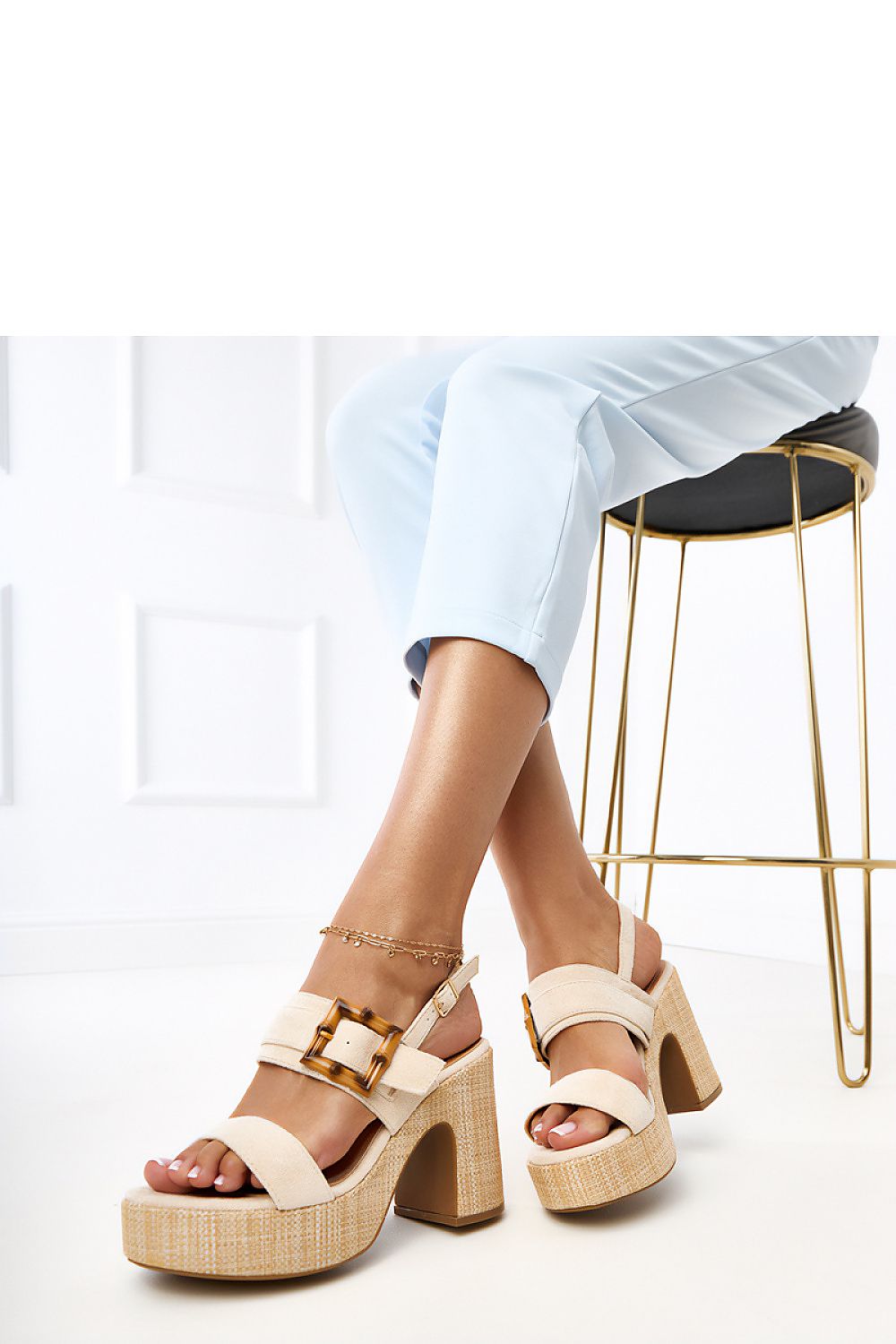  Heel sandals model 215594 PRIMO 