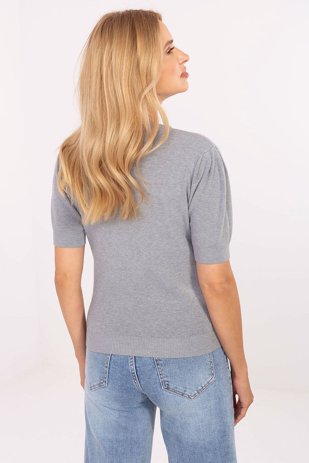  Short sleeve sweater model 216778 Factory Price 