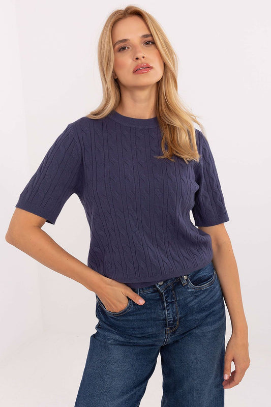  Short sleeve sweater model 216867 Factory Price 