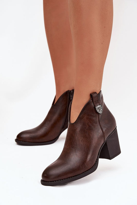  Heel boots model 218061 Step in style 