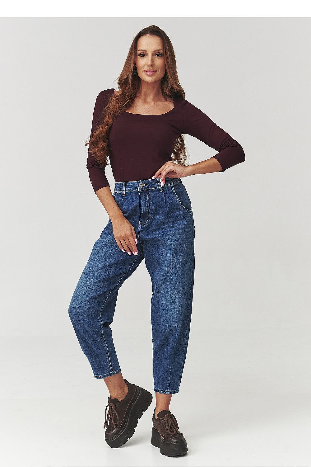  Jeans model 219723 Makadamia 