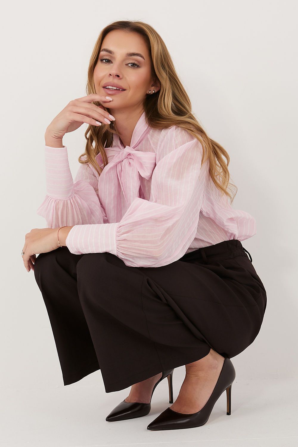  Long sleeve shirt model 226441 Italy Moda 