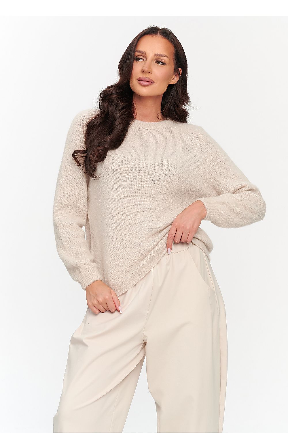  Jumper model 230854 Makadamia 