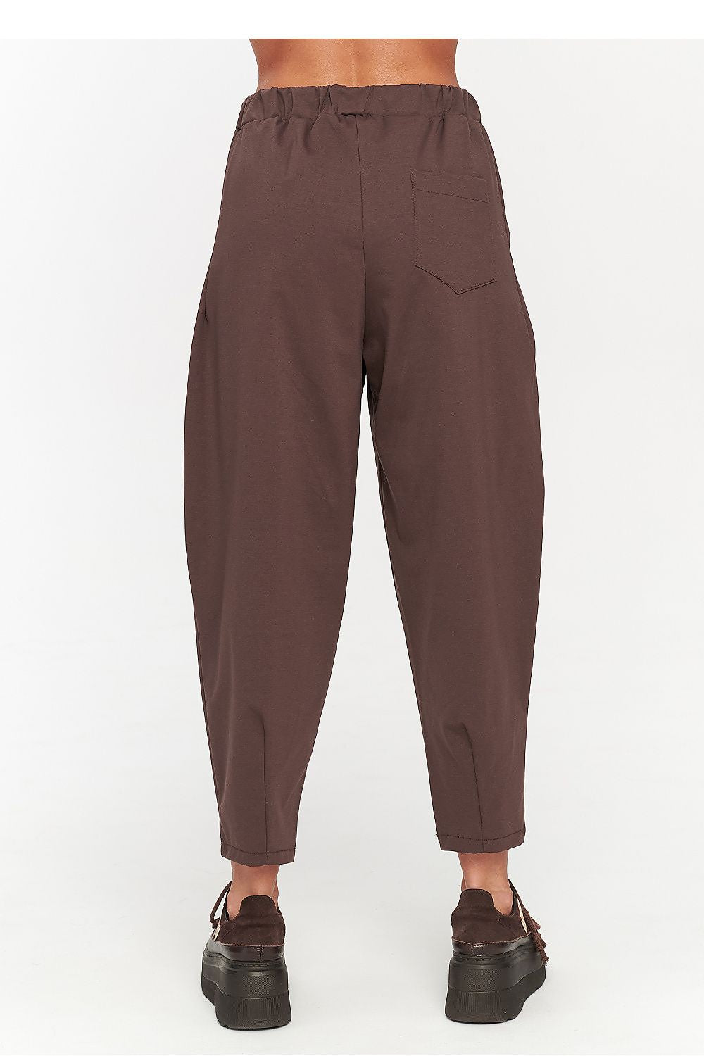  Women trousers model 230860 Makadamia 