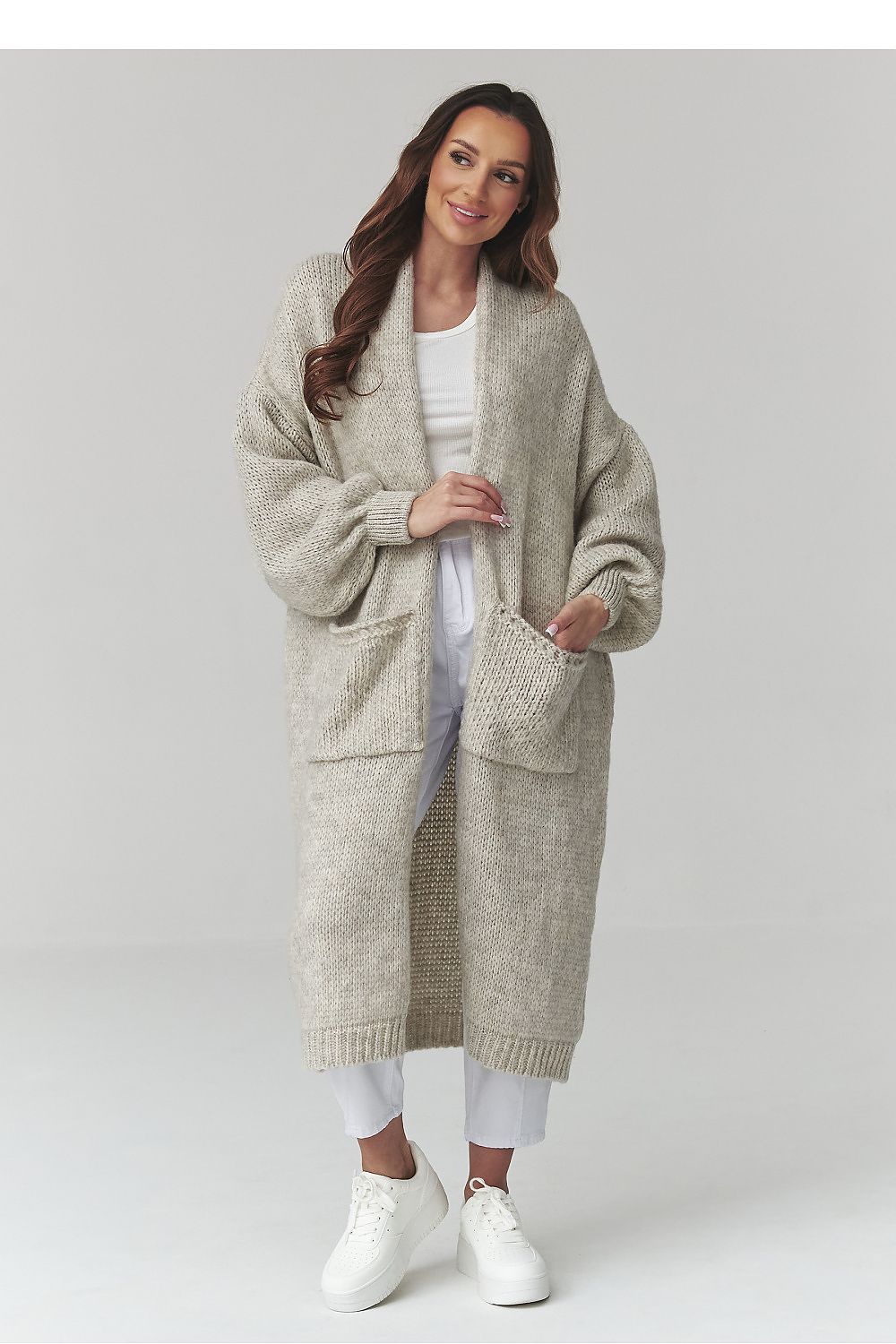  Cardigan model 231017 Makadamia 