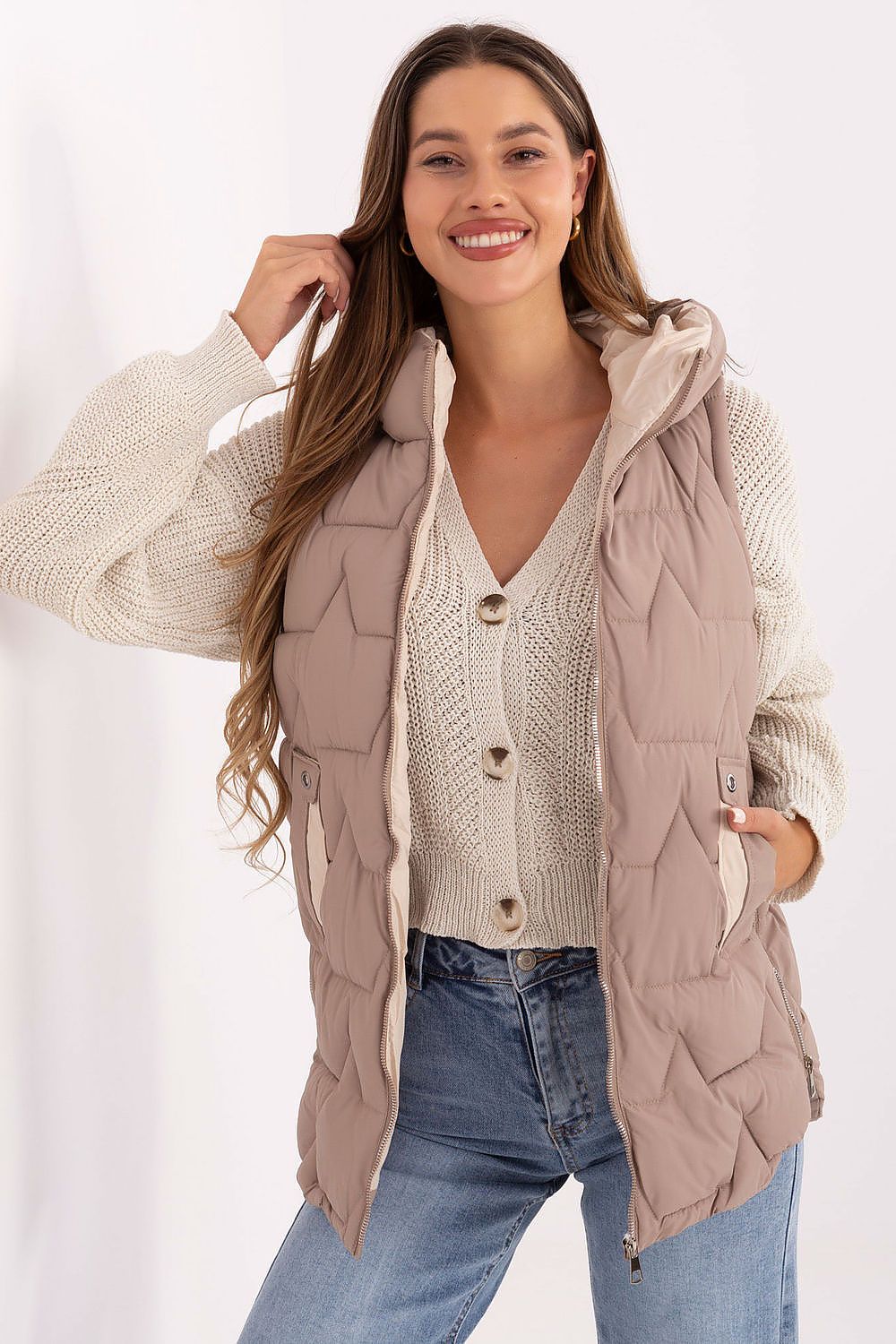  Gilet model 231132 Factory Price 