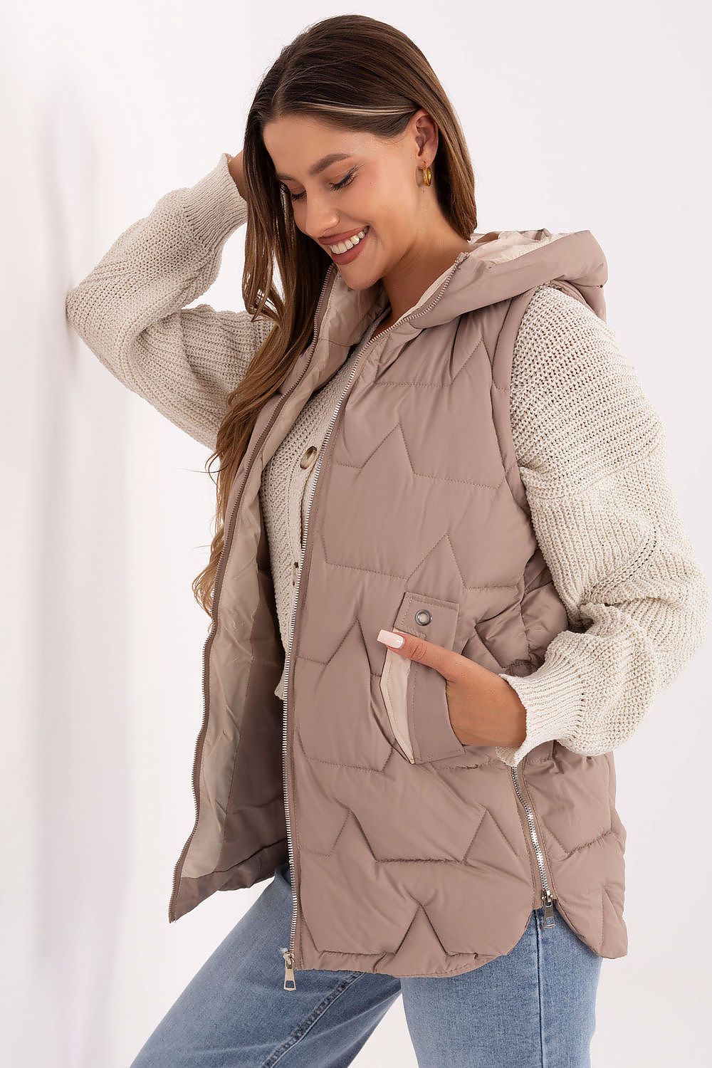  Gilet model 231132 Factory Price 