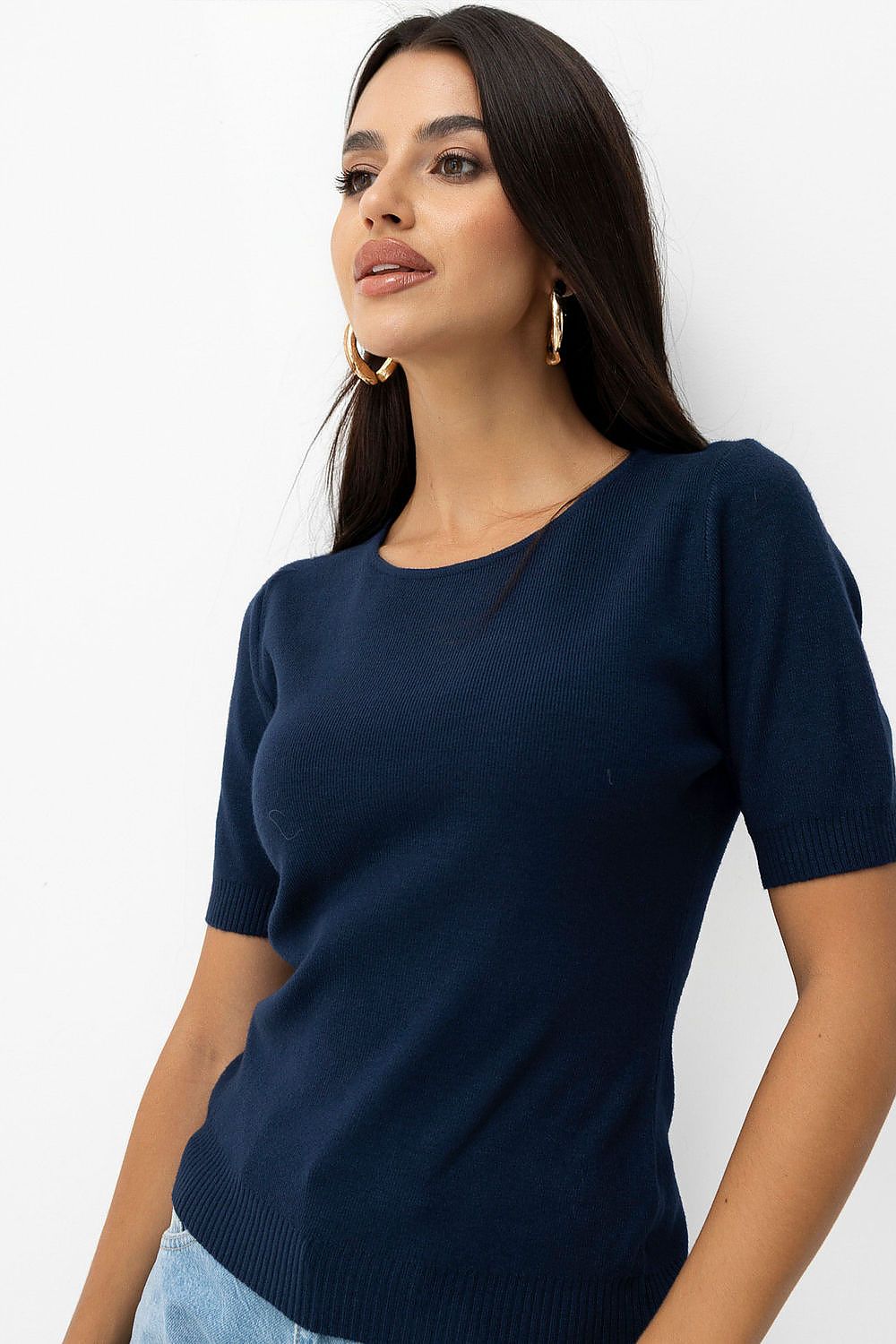  Short sleeve sweater model 232580 Factory Price 