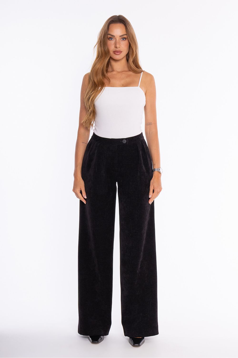  corduroy trousers model 232850 Moe 