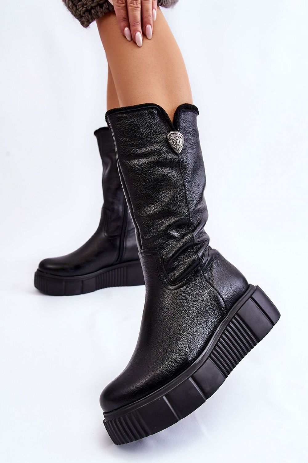 Buskin boots Step in style