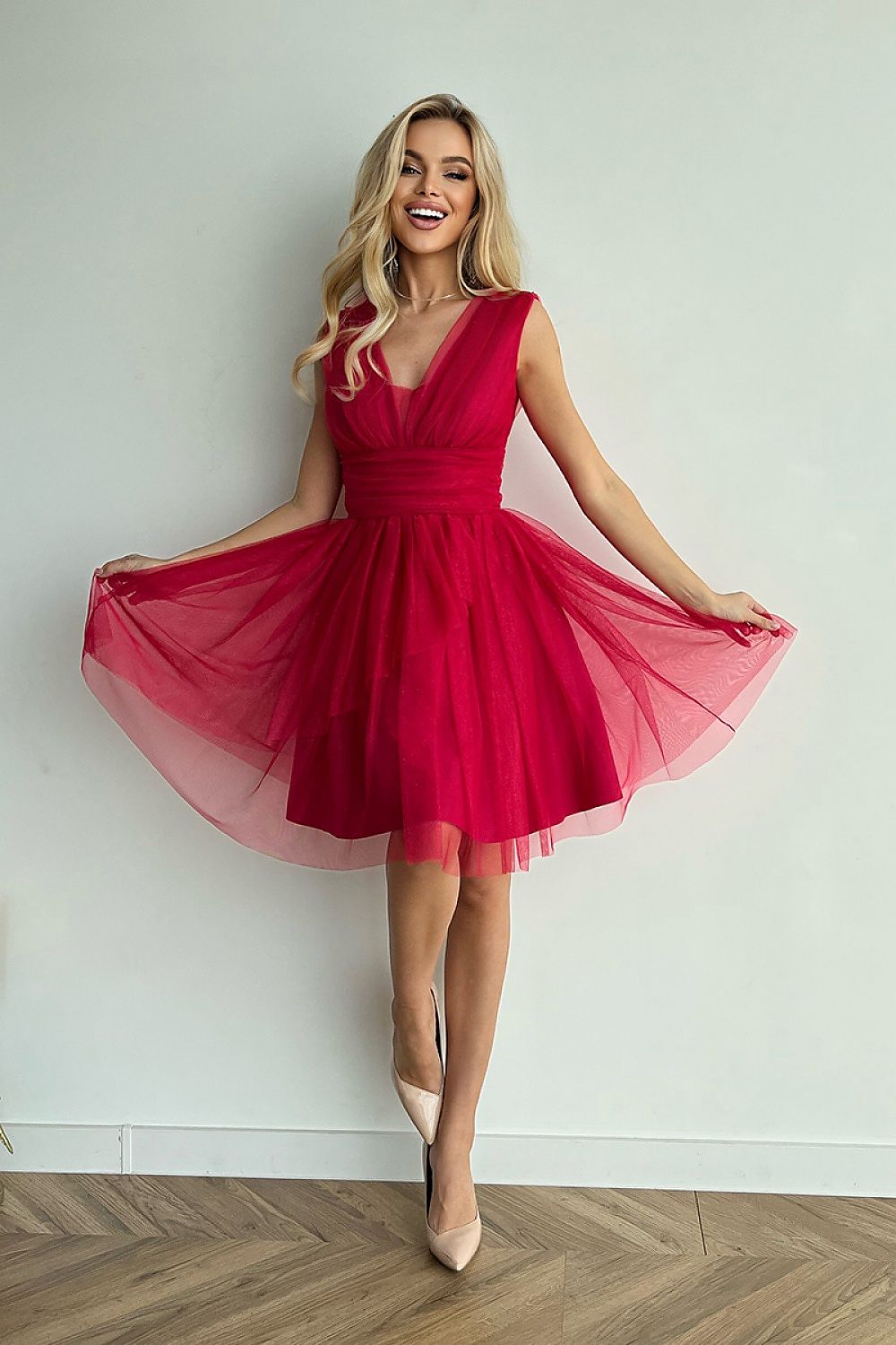  Evening dress model 174031 Bicotone 