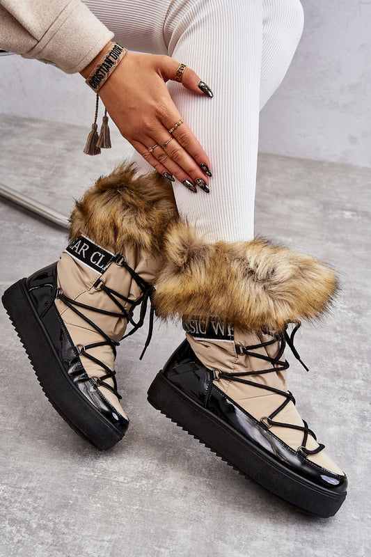 Snow boots Step in style