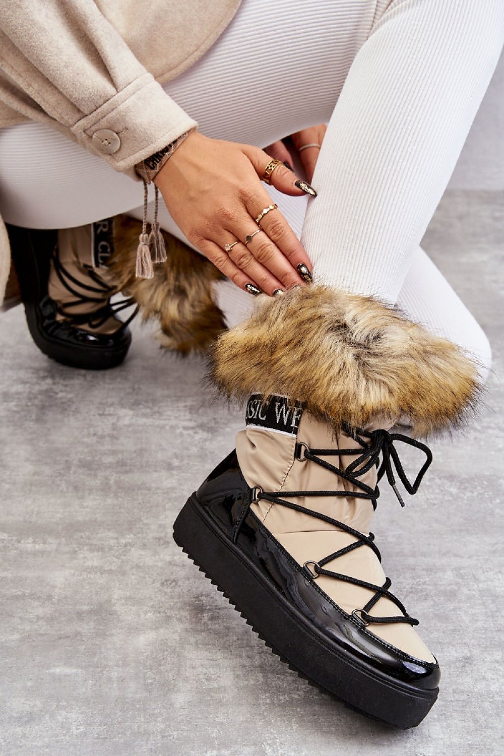 Snow boots Step in style