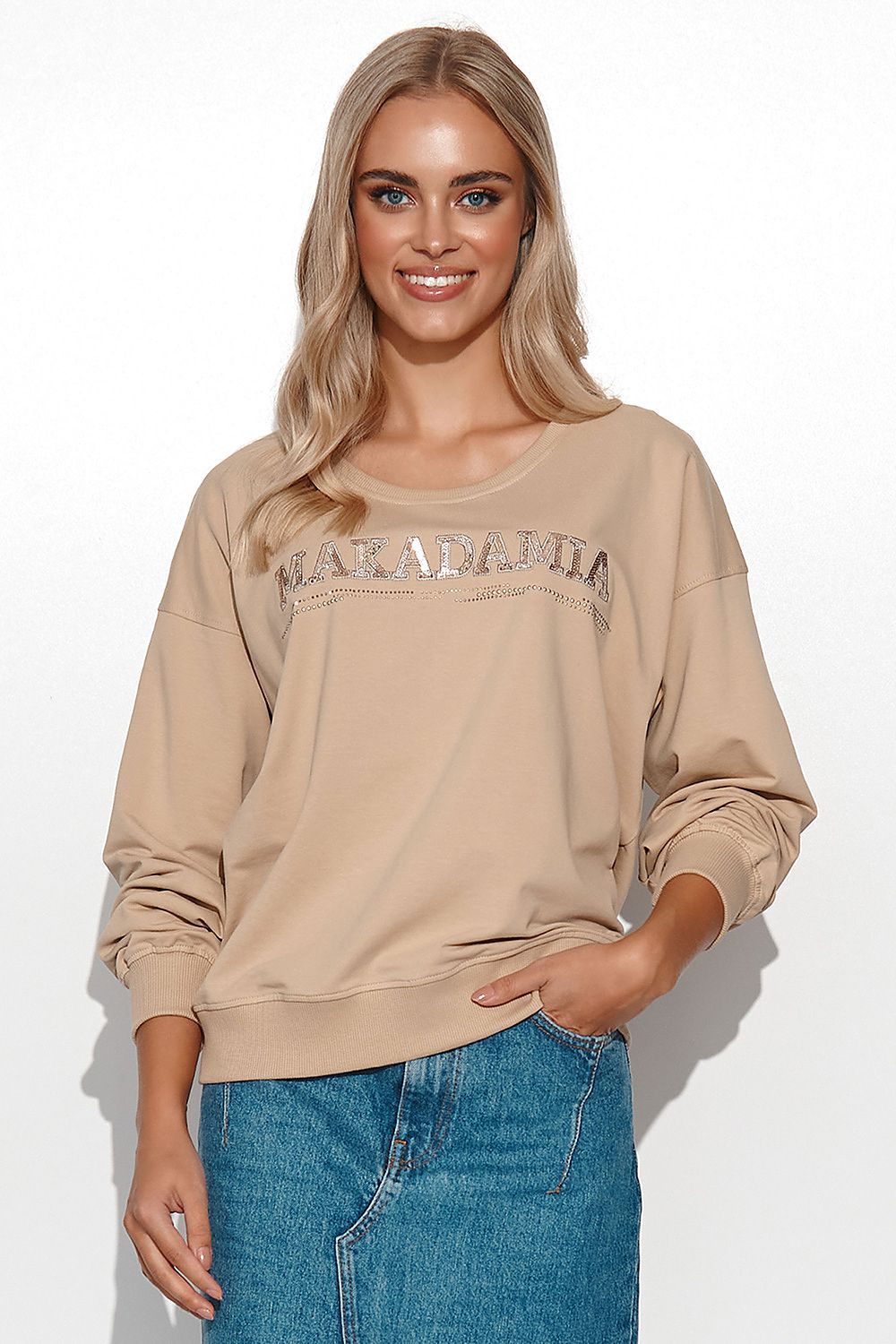 Sweatshirt Makadamia