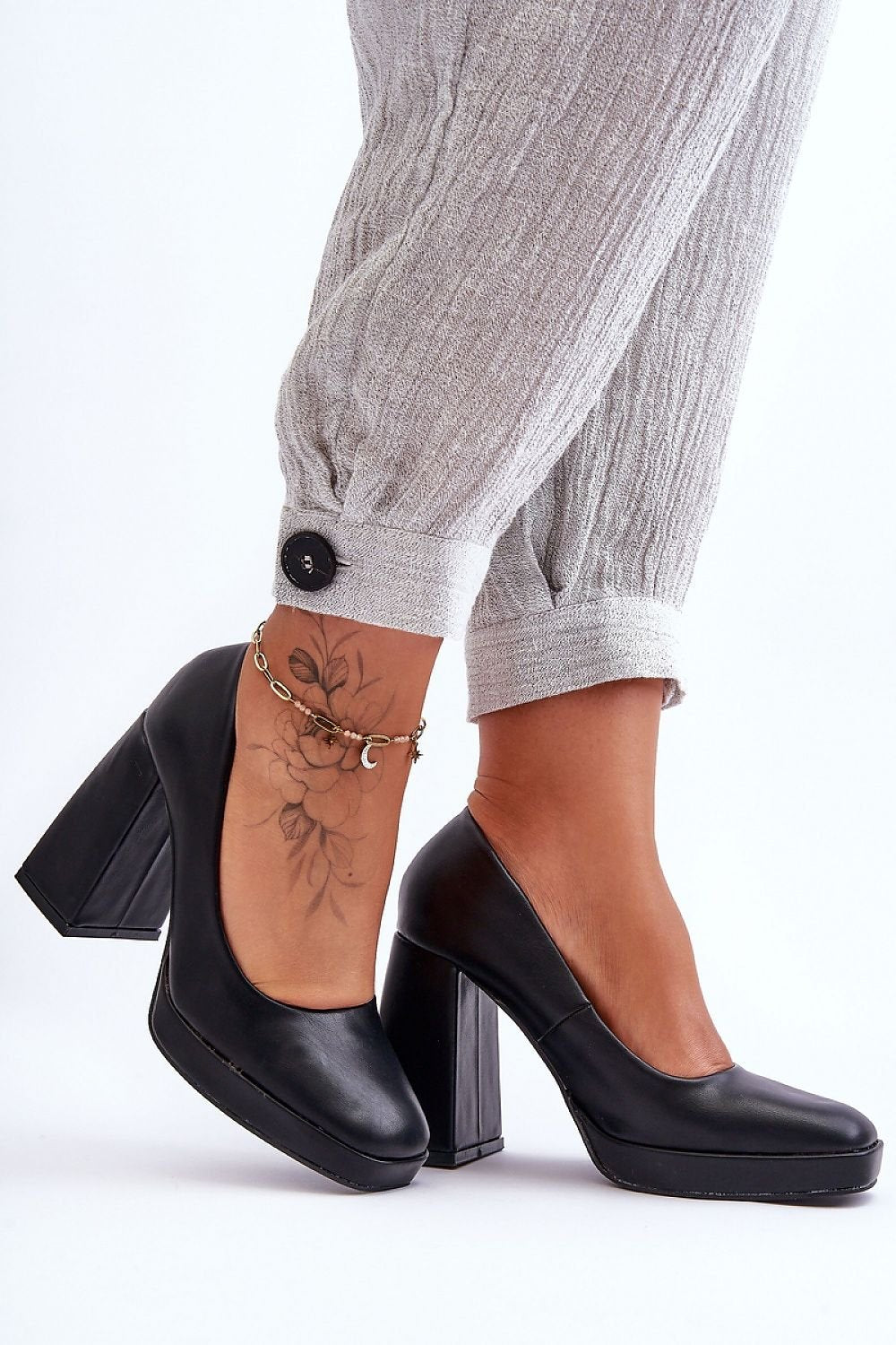 Heel pumps Step in style