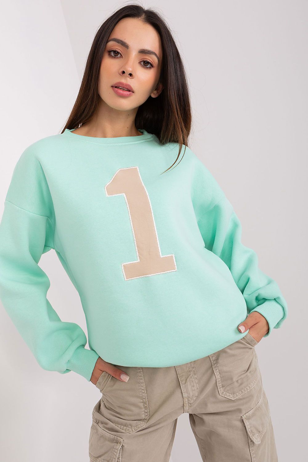  Sweatshirt model 186143 My Red Lips 