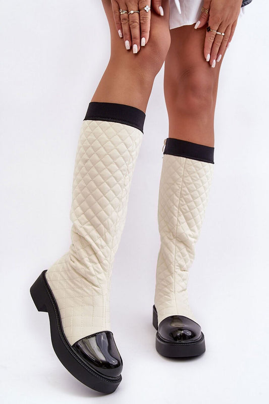 Thigh-Hight Boots Step in style