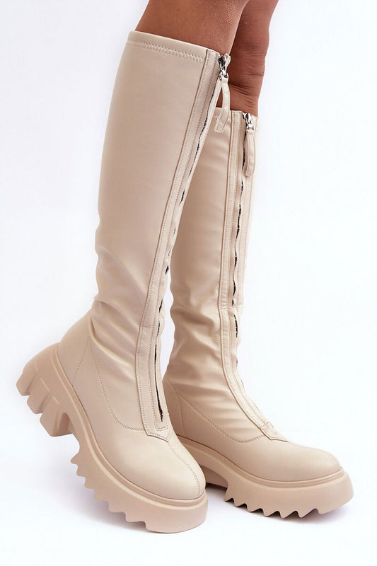 Thigh-Hight Boots Step in style