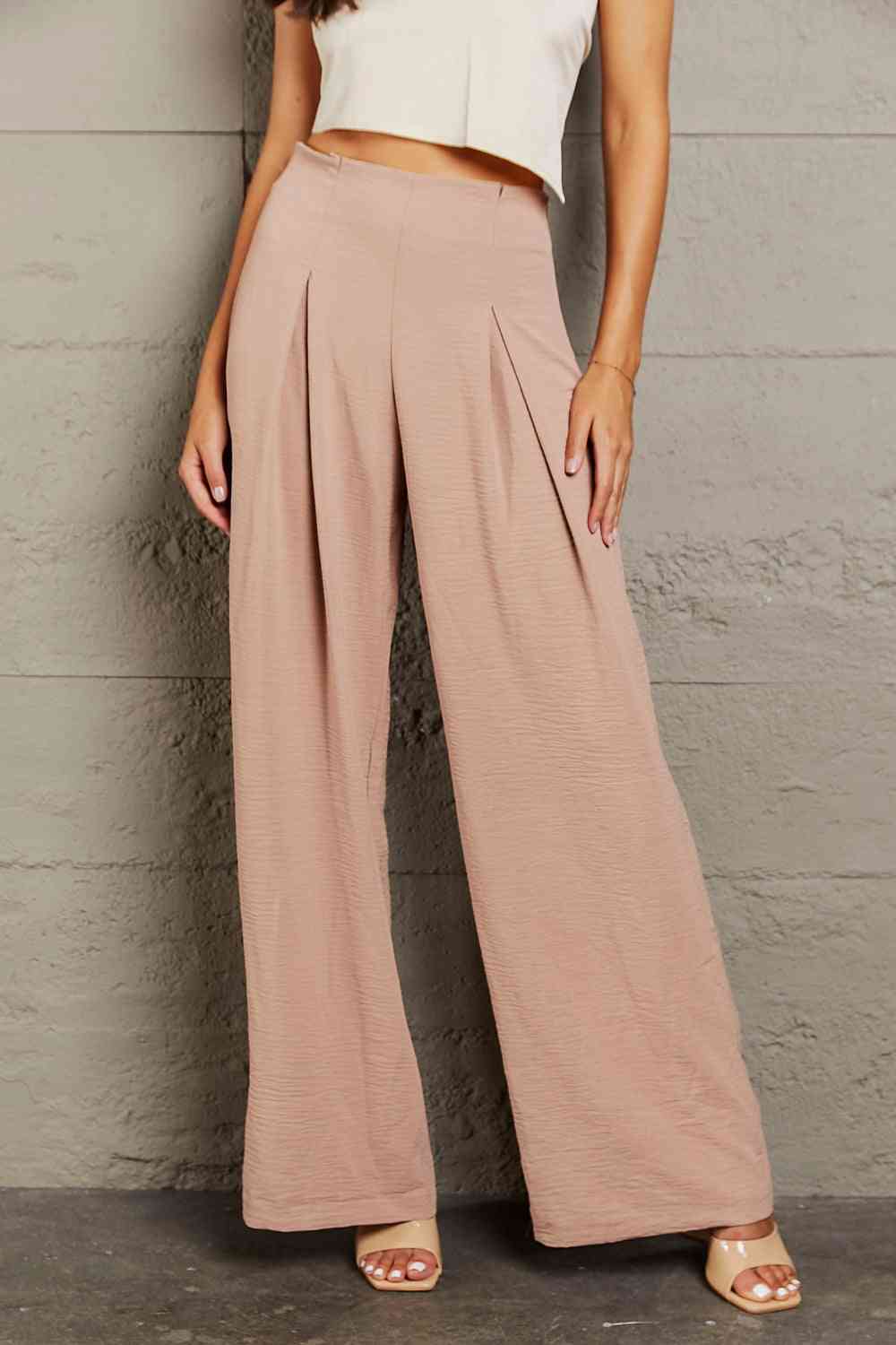 Wide Leg Long Pants