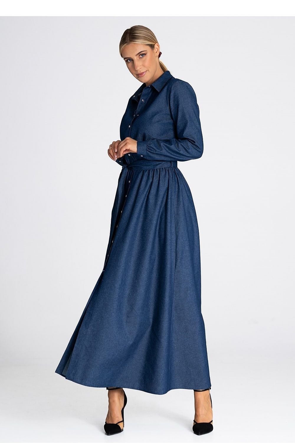 Daydress Model M957 Navy - Figl