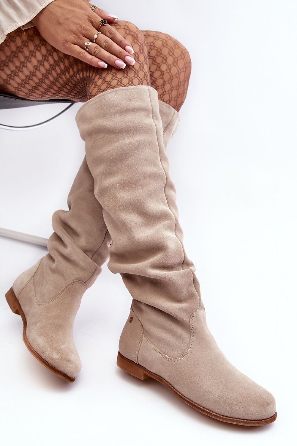 Thigh-Hight Boots Step in style